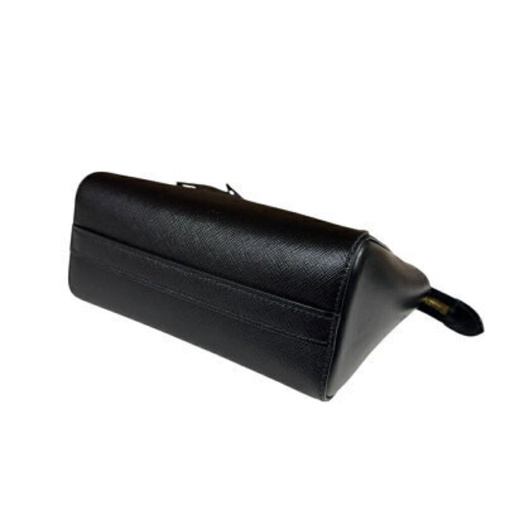 Prada Saffiano Shoulder Bag Leather Black - Picture 5 of 8